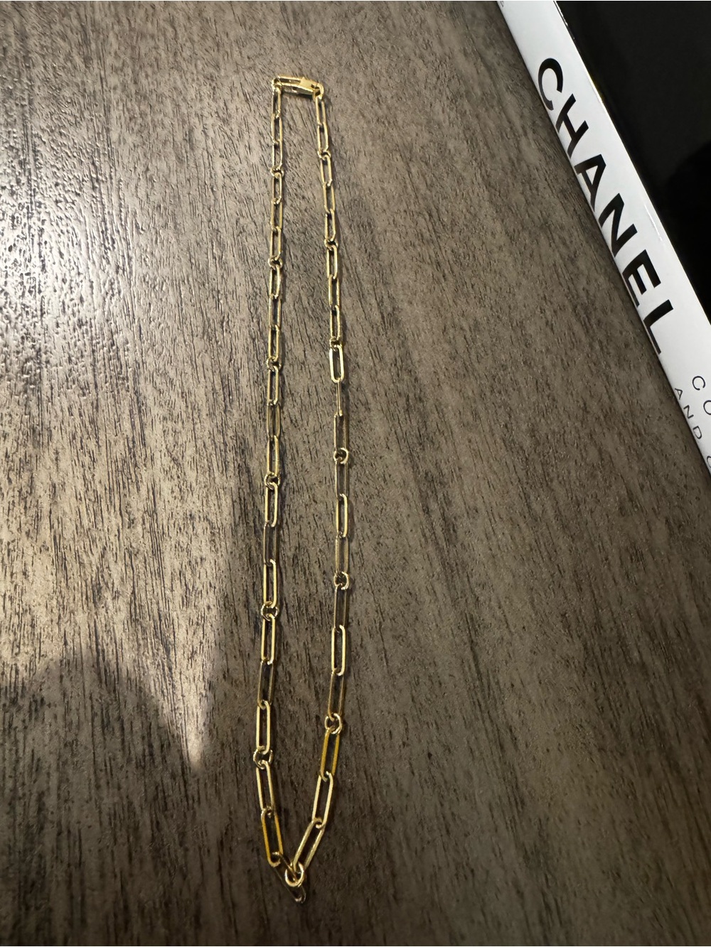Excellent condition Roberto Coin paper clip necklace